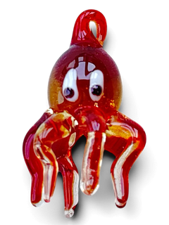 Kırmızı Ahtapot Charm