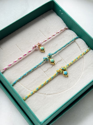 Fili Di Luce Charm İp Bileklik