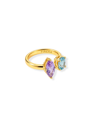 Lilac & Ice Blue Yüzük