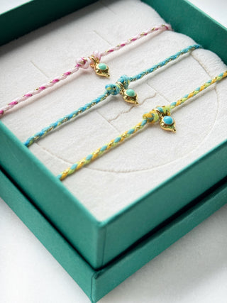 Fili Di Luce Charm İp Bileklik