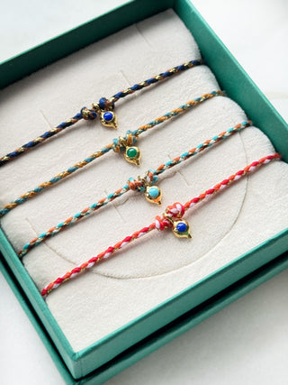 Fili di Luce Charm No.1 İp Bileklik