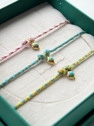 Fili Di Luce Charm İp Bileklik