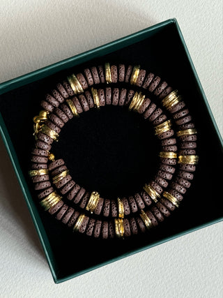 Alora & Lav Taşı Kolye