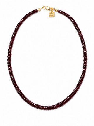 Zoagli Garnet Taş Kolye