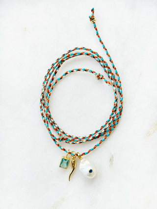 Talismano Blu Charm Kolye