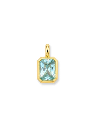 Mavi Zirkonyum Charm