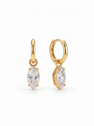 Veyron Marquise Charm Küpe