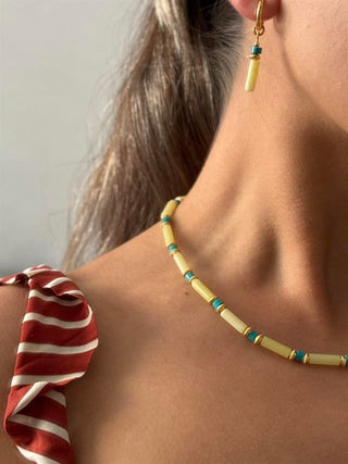 Leia & Olivin Taş Kolye SS24